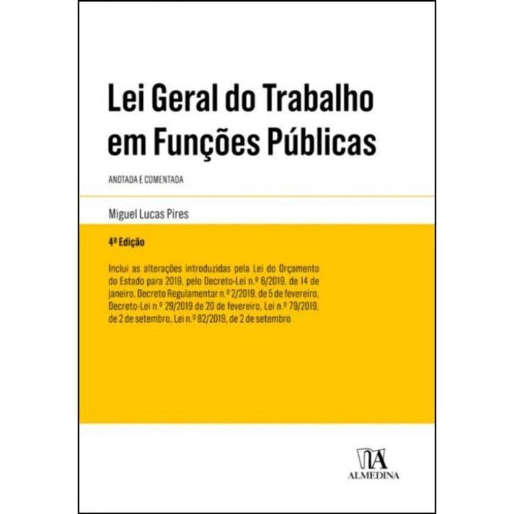 Lei Geral do Trabalho em Funções Públicas