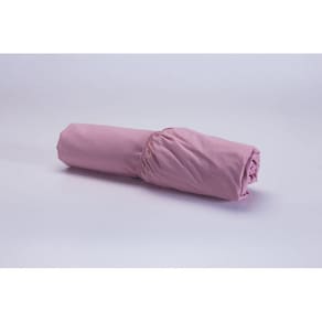 Lençol Avulso Solteiro King Especial 2,00mx1,00mx25cm 100% Algodão 200 Fios Ponto Palito Rosê