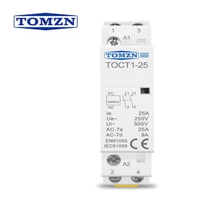 Contator Modular 25A 2 Polos NA TOMZN TOCT1-25 110V
