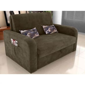 Sofá Cama Matrix Lady Day 4 Lugares Cappucino