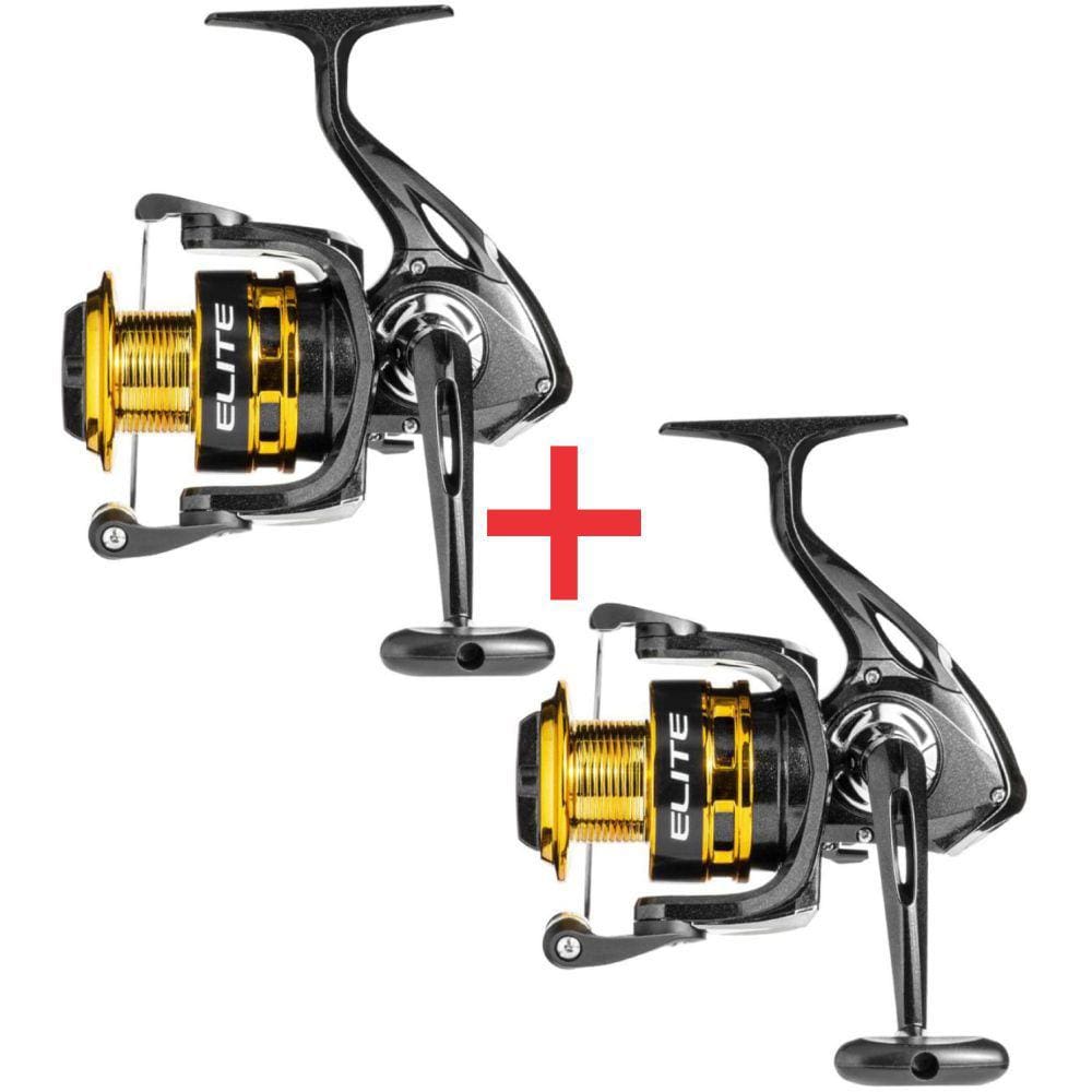 Kit 2 Molinete Marine Sports Elite 500 FD 5.2:1 Gold