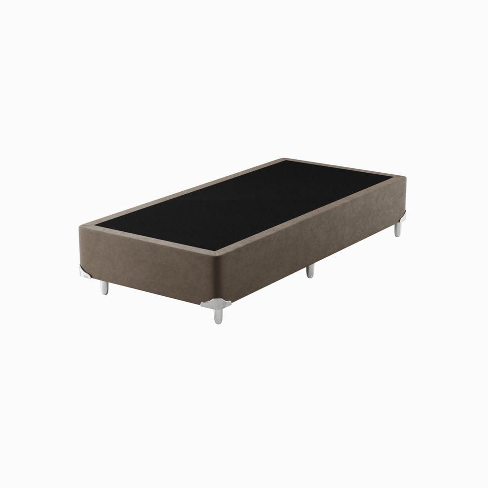 Base Box Solteiro 88x188cm Marrom