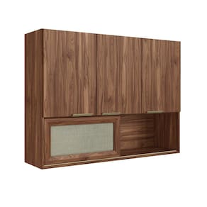 Aéreo 120cm 4 Portas Montenegro Decibal Wengue