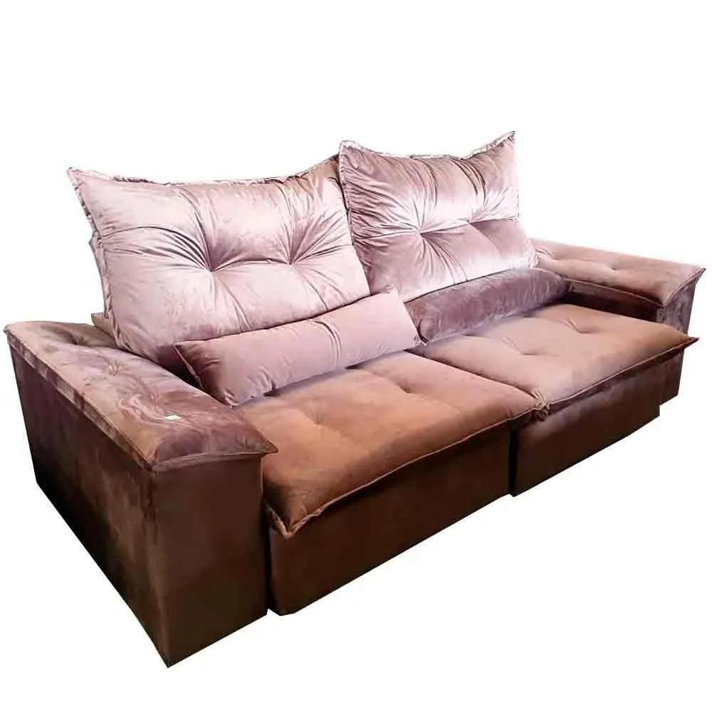 Sofa retrtil ponto frio Black Friday Casas Bahia