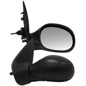 Par Retrovisor Peugeot 206 207 Preto Com Controle Cofran