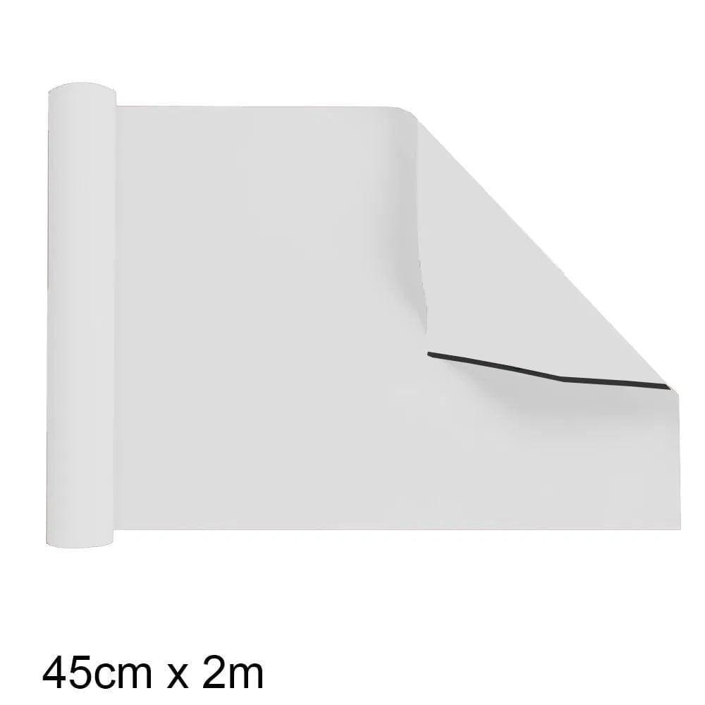 Plástico Adesivo Branco 2m x 45cm - GekkoFix