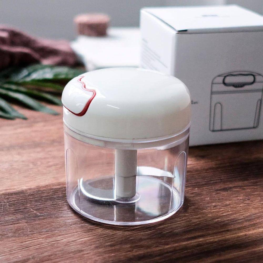 Mini Processador De Alimentos Preto 200Ml De 2 Lâminas