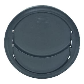 1 Difusor Ar Condicionado Master Ducato Sprinter 53mm Preto