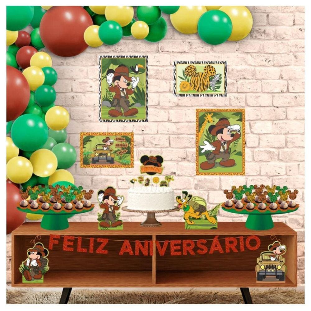 Kit Festa Fácil Marsha E O Urso Aniversário Criança Infantil