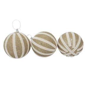 Bola De Natal Kit Com 3 Unidades Kit 3 Pçs.