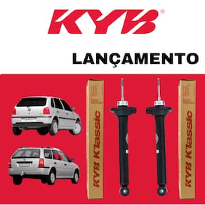 02 Amortecedor Traseiro Kayaba Linha Klassic Volkswagen Parati 1999 A 2007