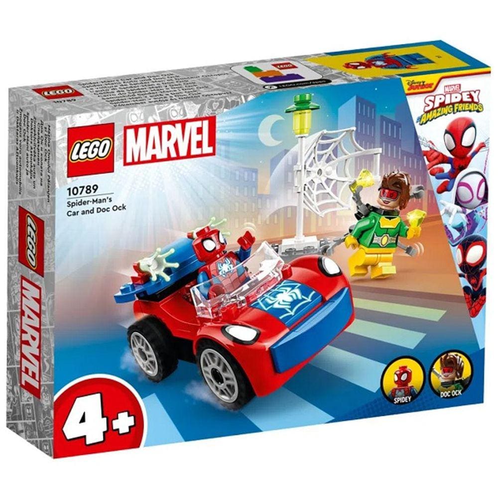 Lego Super Heroes Marvel o Carro do HOMEM-ARANHA e DOC OCK 10789