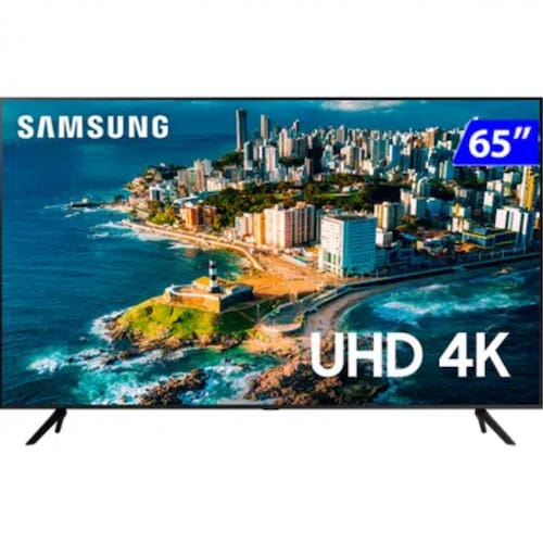 Menor preço em Smart TV Samsung 65 4K Wi-Fi Crystal UHD Comando de Voz UN65CU7700GXZD