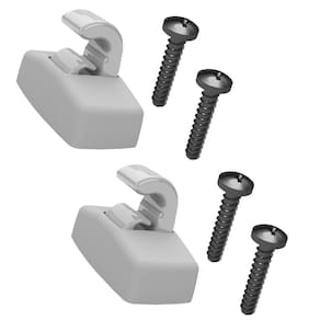 Kit Grampos Presilhas Suporte Cinza Parafuso Quebra Sol New Beetle 2000 até 2006 2007 2008 2009 2010