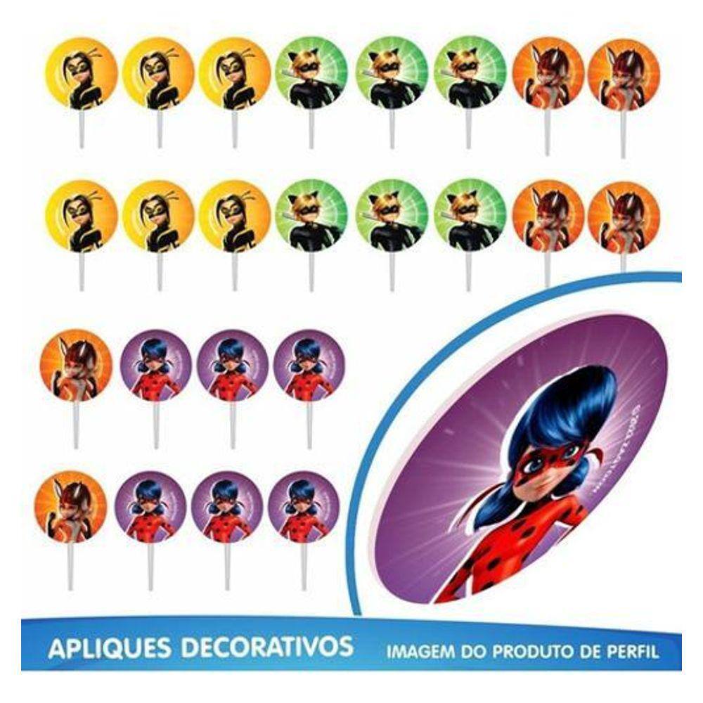 Kit Festa Em Casa Aniversário Completo Miraculous Ladybug