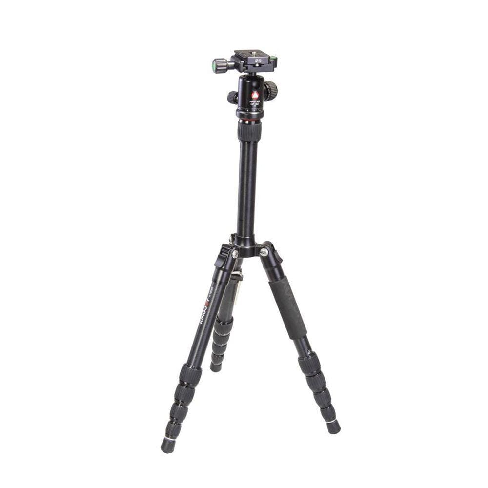 Tripé Portátil Com Cabeça Ball Head Kingjoy K029B+V00 Fibra De Carbono