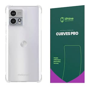 Kit Capa Case Para Moto Edge 30 fusion Anti Impacto + Película Hprime
