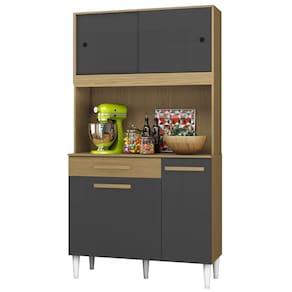 Kit Cozinha Compacta 91cm 2004306 Atacama Grafite ARMoveis