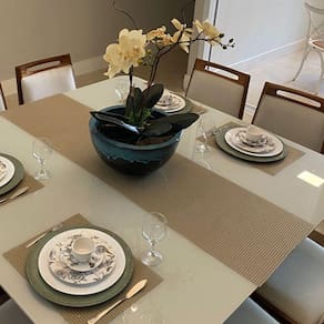 Passadeira para Mesa em Tela Sling 1,50mt x 40cm Caminho Mesa