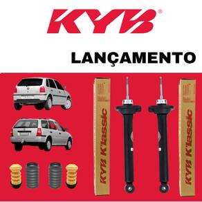 02 Amortecedor Traseiro Kayaba Linha Klassic Volkswagen Parati 1999 A 2007