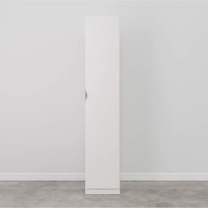 Guarda Roupa Hera 1 Porta 4 Gavetas 1 Cabideiro CabeCasa MadeiraMadeira Branco Geada/Preto