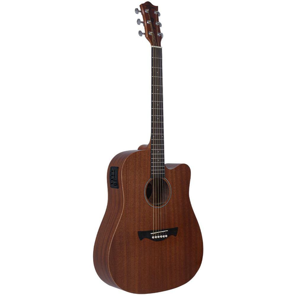 Violão Tagima Kansas Folk Aço Elétrico Mahogany