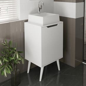 Gabinete para Banheiro 1 Porta Bn3641 Branco