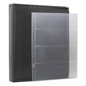 Álbum Fichário 50 Folhas Cédulas 4 Espaços 32x24 Cobra GF