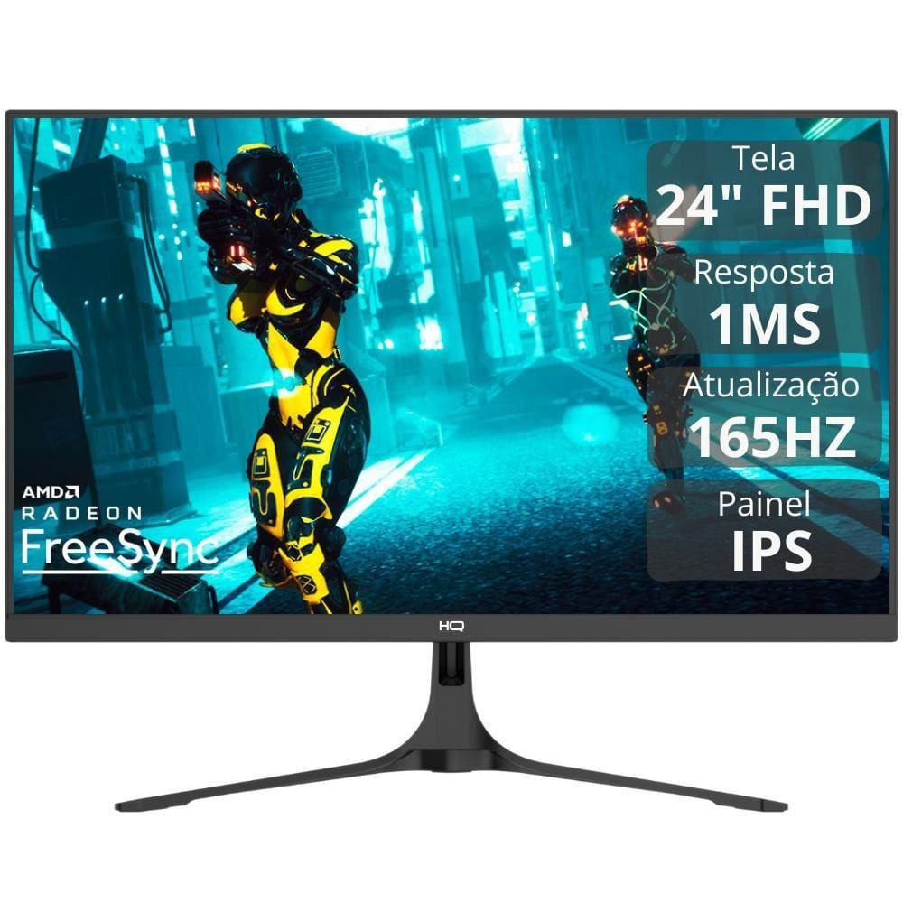 Monitor Gamer Shin Kai 24 Polegadas Curvo 165Hz Warrior - MN103