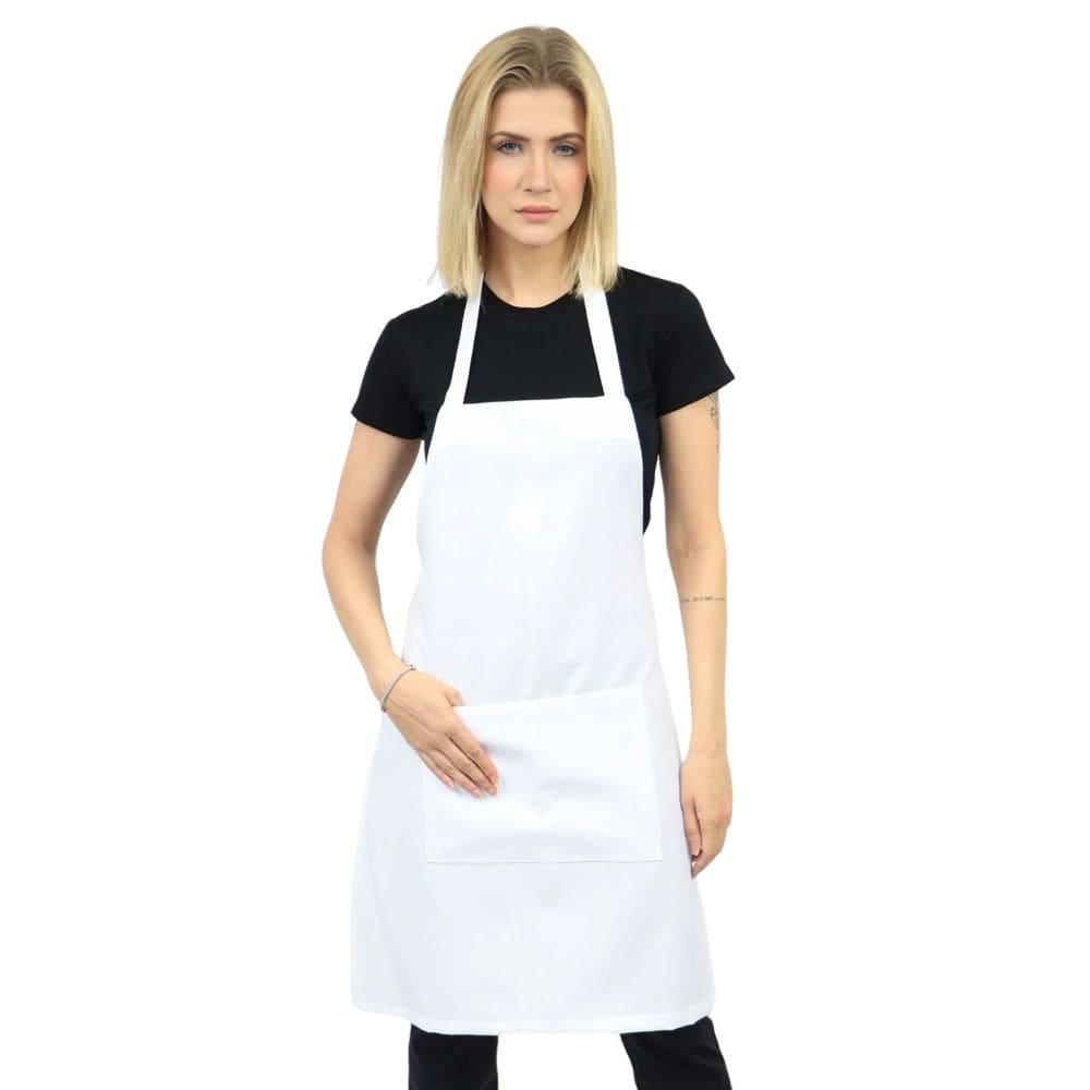 Avental Brim Plus Size com Bolso