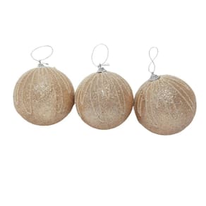 Bola De Natal Kit Com 3 Unidades Kit 3 Pçs.