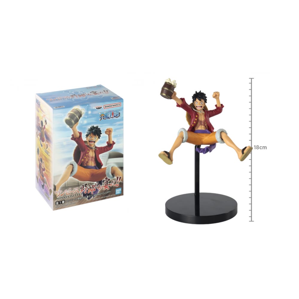 One Piece Monkey D' Luffy Gear 5 Figure - 18cm