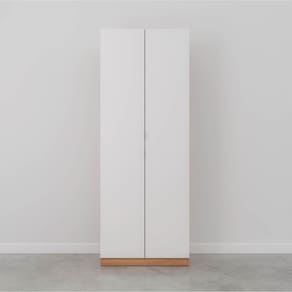 Sapateira Modular Hera 2 Portas CabeCasa MadeiraMadeira Branco Geada/Louro/Cinza