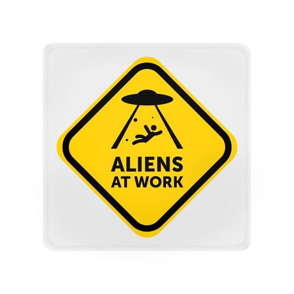 Mini Luminária Box Aliens At Work USB