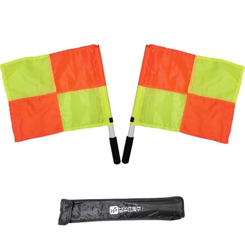 Par De Bandeirinha Para Árbitro Futebol Hyper Sports