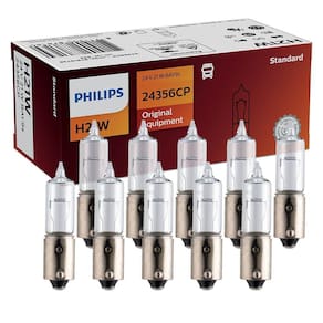 Kit 10 Lâmpada Philips 21w 24v Bay9s H21 Freio E Pisca
