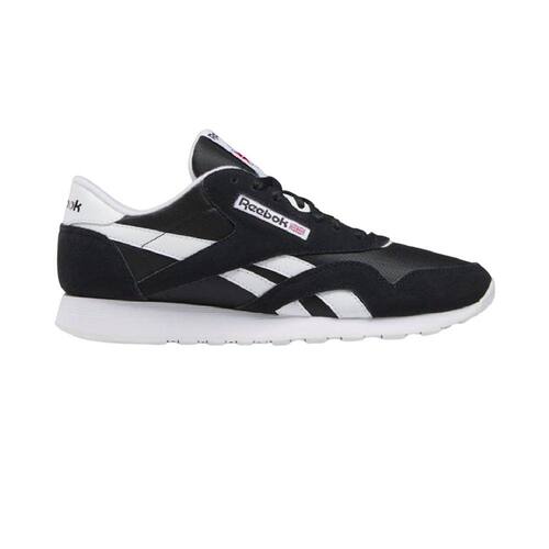 Tênis Reebok Classic Nylon Masculino - Preto e Branco Menor preço em Tênis Reebok Classic Nylon Masculino - Preto e Branco