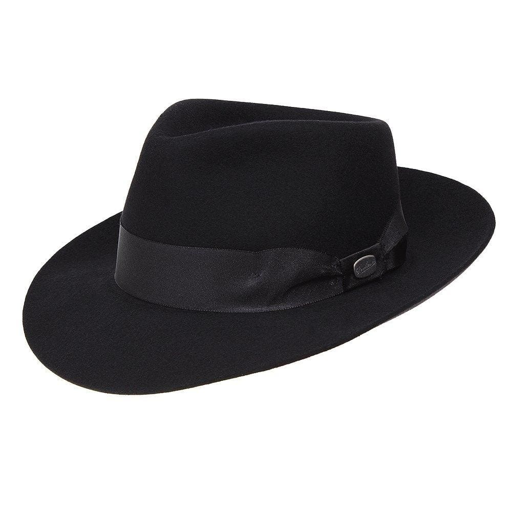 Chapéu Pralana Alpaca 10X Preto Aba 7cm 26871