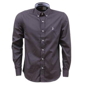 Camisa Masculina Manga Longa Cinza Austin Western 33926