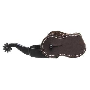 Espora com Roseta de 10 Pontas com Correia de Couro Bronc-Steel 32783