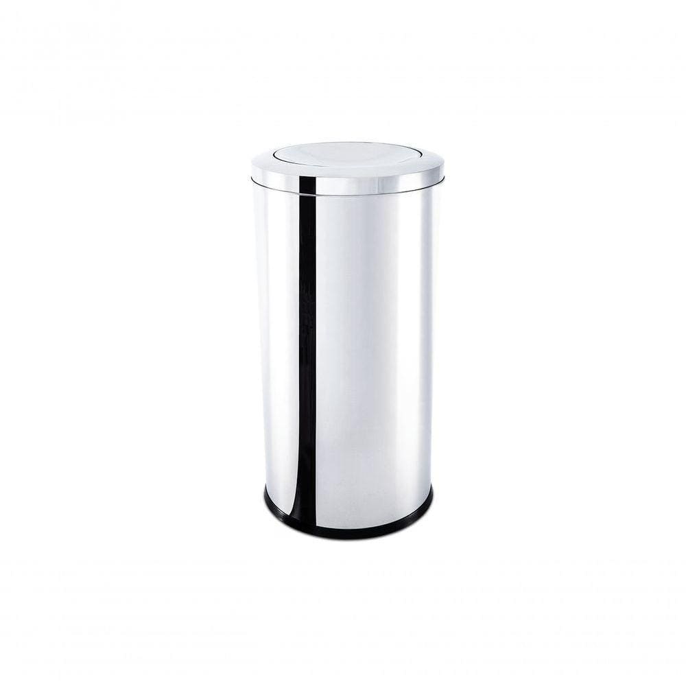 Lixeira Inox Tampa Basculante 64l Decorline 35x70cm