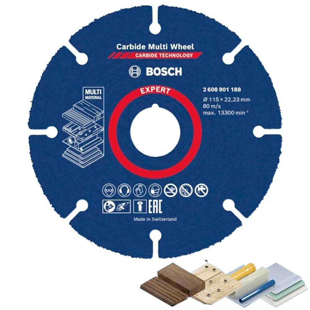 Disco de Serra Expert 125 MM Multi Material Carbide Multi Whell BOSCH