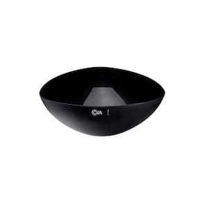 Saladeira Triangular Essential 25 X 25 X 9,2 Cm 2,5 L Preto Coza