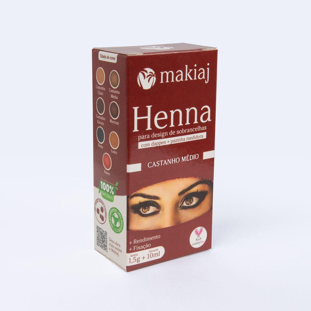 Henna Box – Todas As 7 Cores