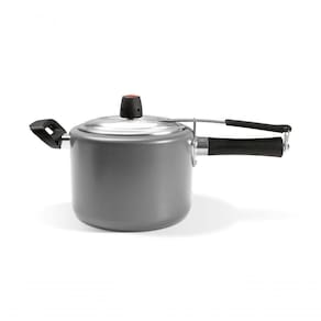 Panela De Pressão - Vapt ø 20 X 15 Cm 4,5 L Prata Brinox