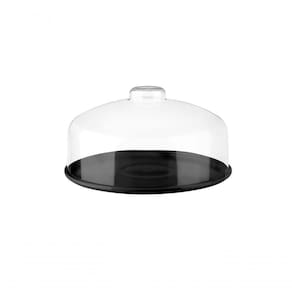 Boleira Prato Cozy Média ø 25 Cm Preto Coza