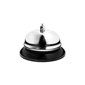 Campainha Para Bar/restaurante Arienzo ø 8,5 X 5,5 Cm Preto Brinox