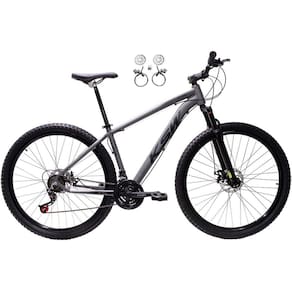 Bicicleta Aro 29 Ksw Xlt 24v Freios Hidráulicos Garfo Suspensão Mtb - Grafite