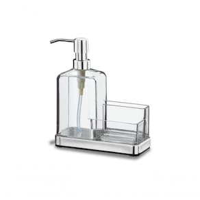 Organizador De Pia - Elegance 19,5 X 16 X 7,5 Cm Cristal Brinox