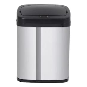 Lixeira Automática Aço C/ Sensor 20 Litros 38x32x24cm - Inox